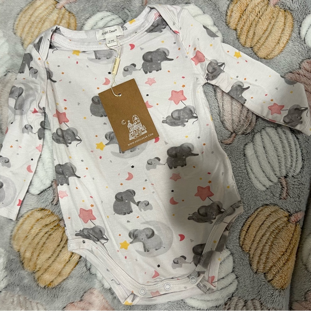 Angel dear long sleeve onesie